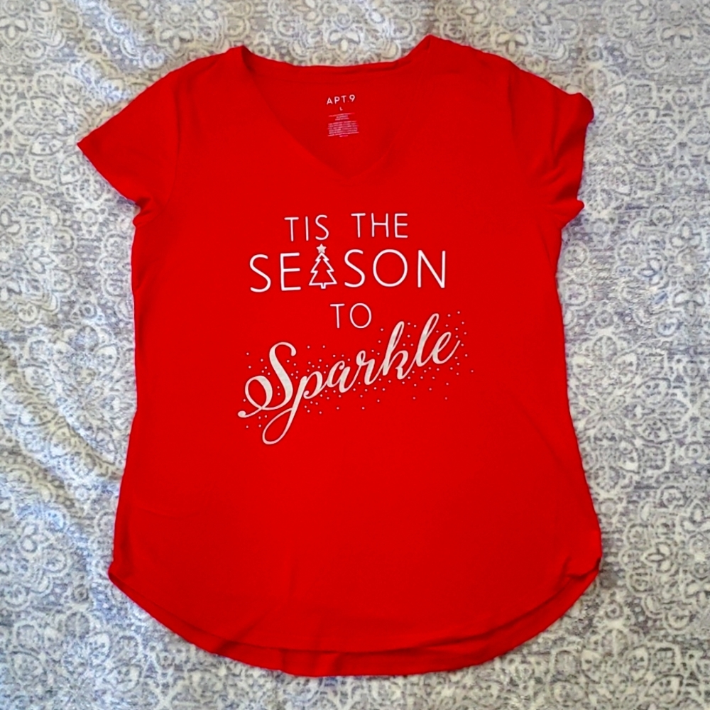Apt 9 Christmas shirt